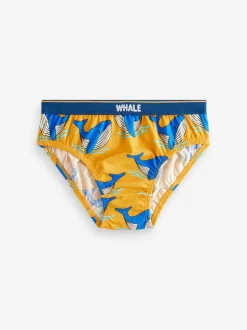 Couleurs vives à imprimé animal - Lot de 7 slips en coton (1.5-10ans)