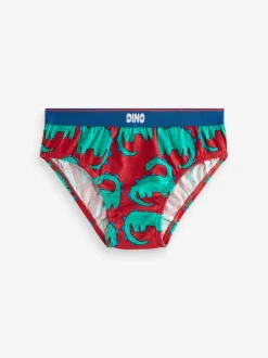 Couleurs vives à imprimé animal - Lot de 7 slips en coton (1.5-10ans)