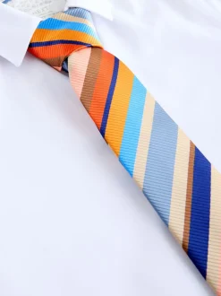 Cravate à rayures multicolores - Cravate (3-16 ans)