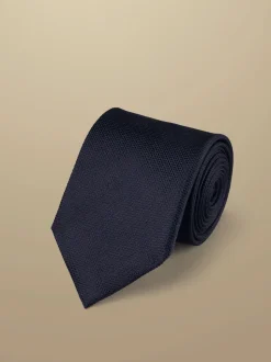 Cravate Charles Tyrwhitt en soie texturée