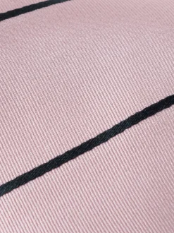 Cravate Hawes & Curtis Repp à rayures roses