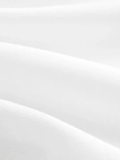 Cravate texturée blanche/Noir Nœud - Ajustement régulier - Lot de cravates Coupe classique à double poignet et nœud de cravate