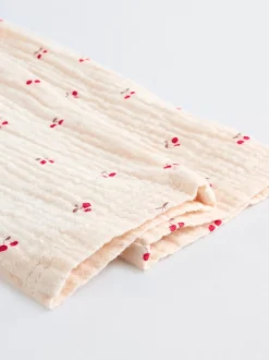 Cream/ cerise rouge - Hauts et Pantalons bébé à Manches longues Ensemble 2 pièces (0mois-2ans)