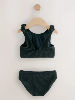 Crinkle noir - Bikini (3-16ans)