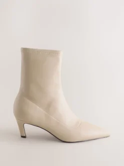 Crème - Bottes chaussettes Forever Comfort® à bout pointu