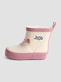Crème - Bottes de pluie JoJo Maman Bébé imprimées courtes