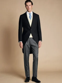 Crème - Charles Tyrwhitt costume Morning V2 ajustable : gilet