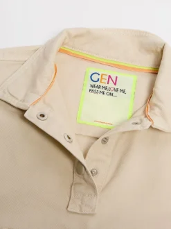 Crème - Chemise à popover tissée gen