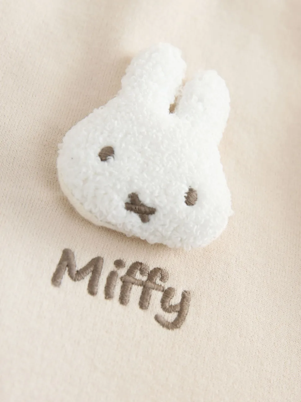 Crème - Ensemble Miffy Robe sweat et legging (3mois-7ans)