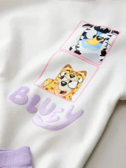 Crème - Ensemble short Bluey (12mois-7ans)