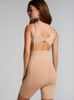 Crème - Hunkemoller Lingerie amincissante sans couture pour les cuisses sculptante 100% coton Body