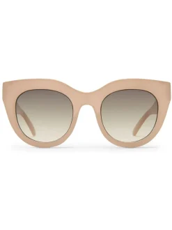 Crème - Lunettes de soleil Le Specs Air Cœur