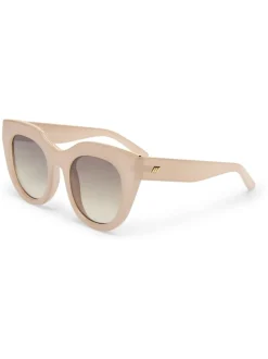 Crème - Lunettes de soleil Le Specs Air Cœur