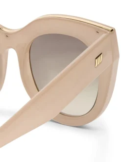 Crème - Lunettes de soleil Le Specs Air Cœur