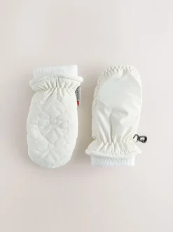 Crème - Moufles de ski (3mths-6yrs)