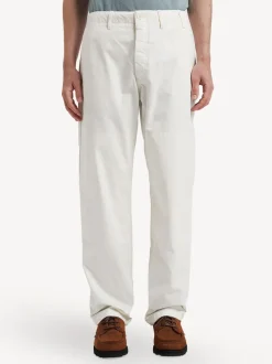 Crème - Pantalons de travail Norse Projects Lukas décontractés