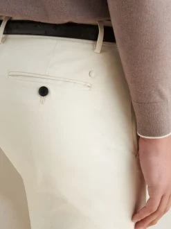 Crème - Pantalons Peckham Rye en Coton Extensible