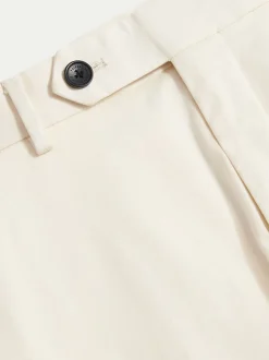 Crème - Pantalons Peckham Rye en Coton Extensible