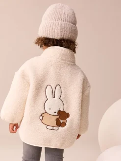 Crème - Polaire Miffy Half Popper (3mois-7ans)