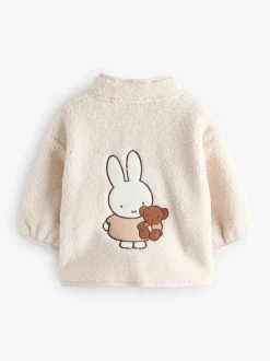 Crème - Polaire Miffy Half Popper (3mois-7ans)
