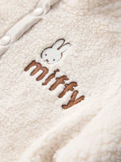 Crème - Polaire Miffy Half Popper (3mois-7ans)
