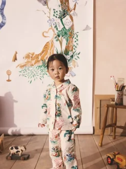 Crème - Pyjama Cath Kidston Great Ormond Street boutonné