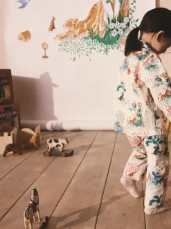 Crème - Pyjama Cath Kidston Great Ormond Street boutonné