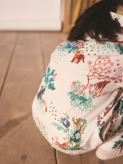 Crème - Pyjama Cath Kidston Great Ormond Street boutonné