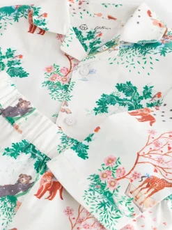 Crème - Pyjama Cath Kidston Great Ormond Street boutonné