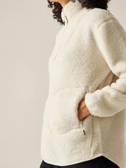 Crème - Regatta Polaire Frankie Borg à demi-fermeture éclair