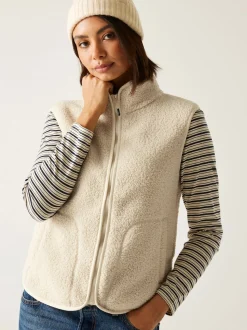 Crème - Regatta Polaire Frankie Borg Bodywarmer