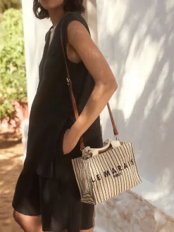 Crème - Sac à main en toile