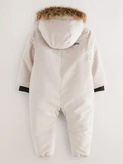 Crème - Superdry Everest Combinaison de ski