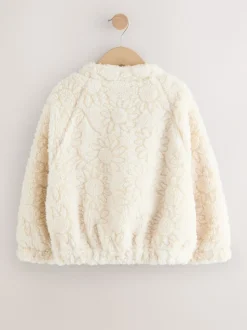 Crème - Veste Sunflower en peau de mouton (3-16ans)