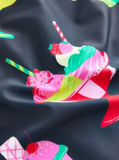 Crème de glace Bleu bleu marine - Maillot de bain Sunsafe à manches longues (3mois-16ans)