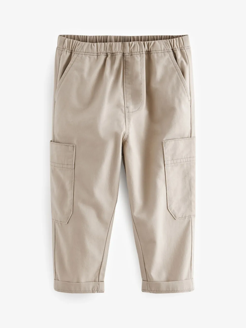 Crème neutre - Pantalon à enfiler avec poche latérale (3mois7ans)