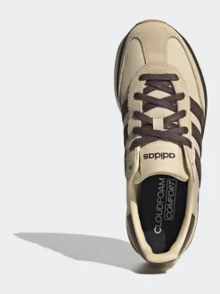 Crème/Marron - adidas run 60s 4.0 Baskets