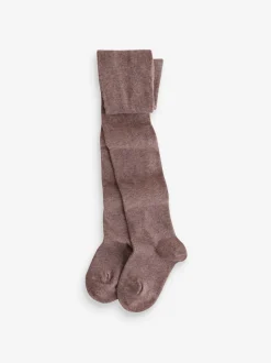 Crème/neutre - Lot de 3 paires de collants en coton riche