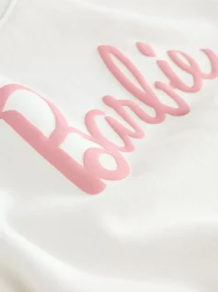 Crème/rose - Ensemble Barbie Sweat-shirt & Ample Survêtement (3mois-7ans)