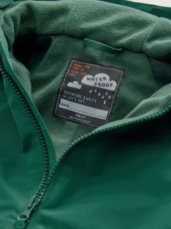 Crocodile vert - Combinaison imperméable doublée de polaire (3mths-7yrs)