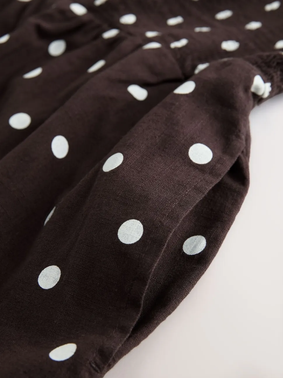 écru - Combinaison bandeau en lin