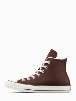 Écru - Converse Baskets Chuck Taylor All Star Winter Luxe High