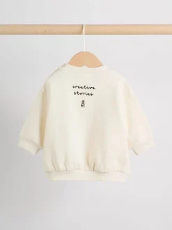 écru - Ensemble 2 Pieces pour Sweat-shirt et Leggings BÉBÉ (0mois-2ans)