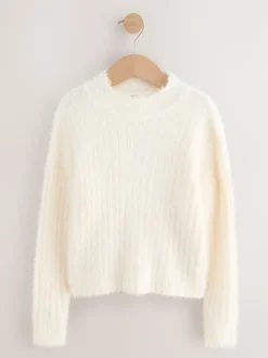 écru - Fluffy Pull (3-16ans)
