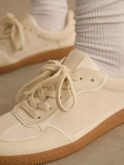 Écru - Formateurs lacets