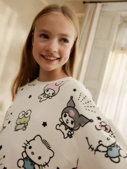 écru - Hello Kitty Lot de 1 pyjamas en polaire confortables (3-16ans)