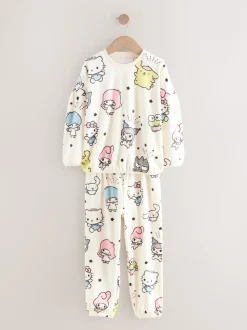 écru - Hello Kitty Lot de 1 pyjamas en polaire confortables (3-16ans)