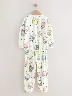 écru - Hello Kitty Lot de 1 pyjamas en polaire confortables (3-16ans)