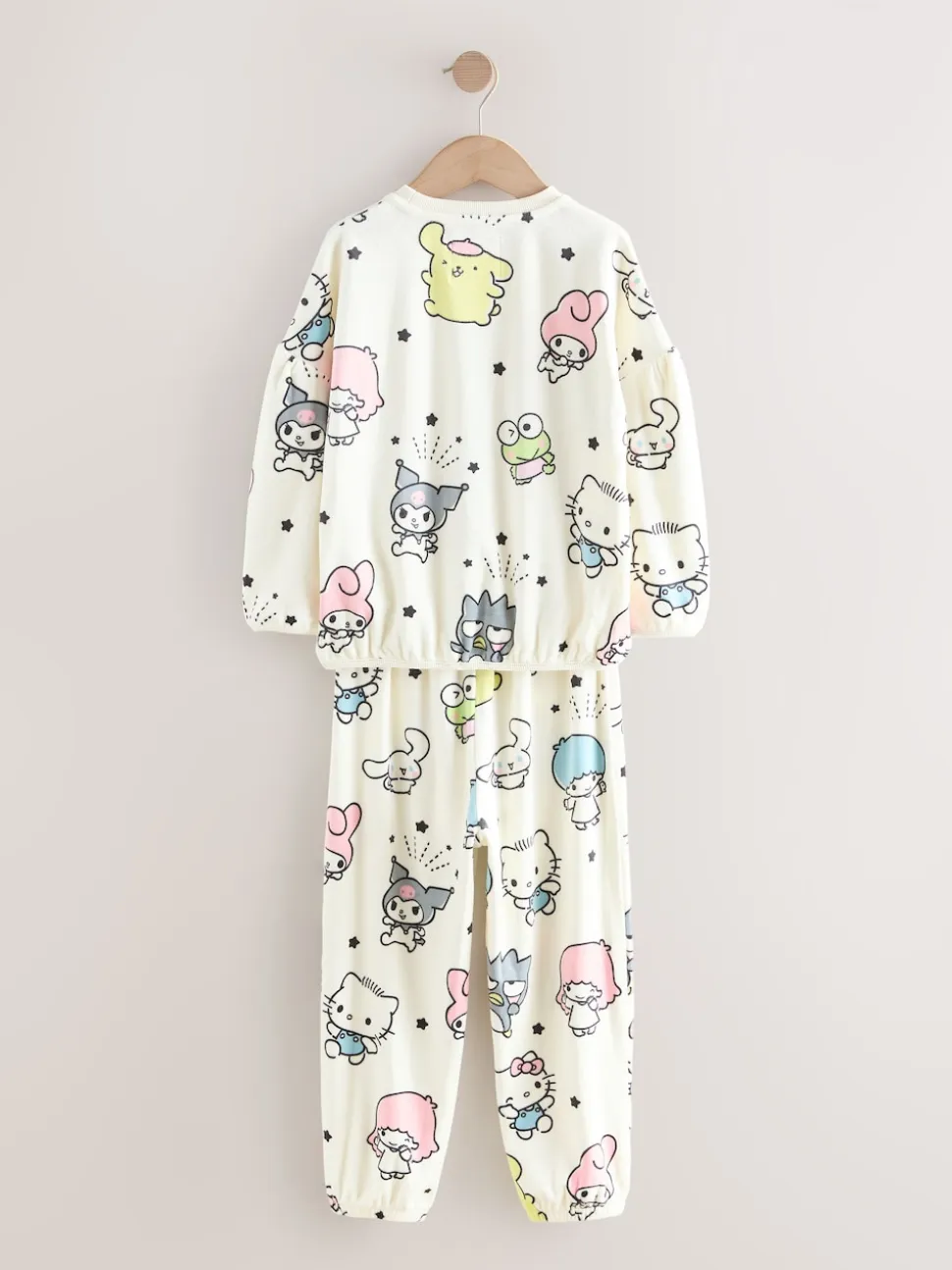 écru - Hello Kitty Lot de 1 pyjamas en polaire confortables (3-16ans)