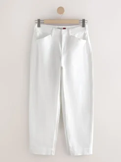 écru - Jean denim à jambe large